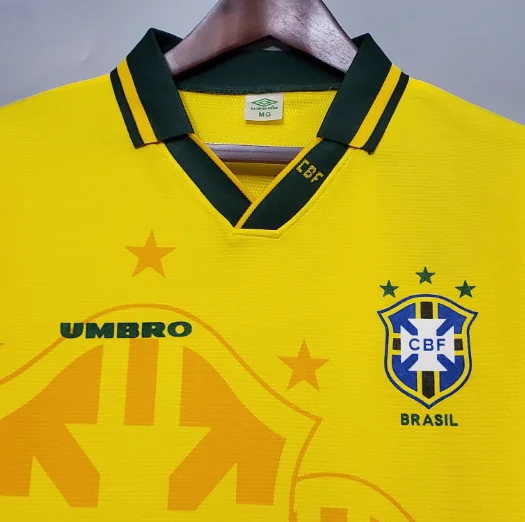 Retro 93/94 Brazil home Football shirt