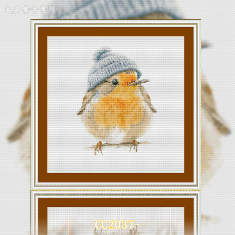 [CC2037-Little Fatty Chirp 1]  Painting Fairy Cross Stitch