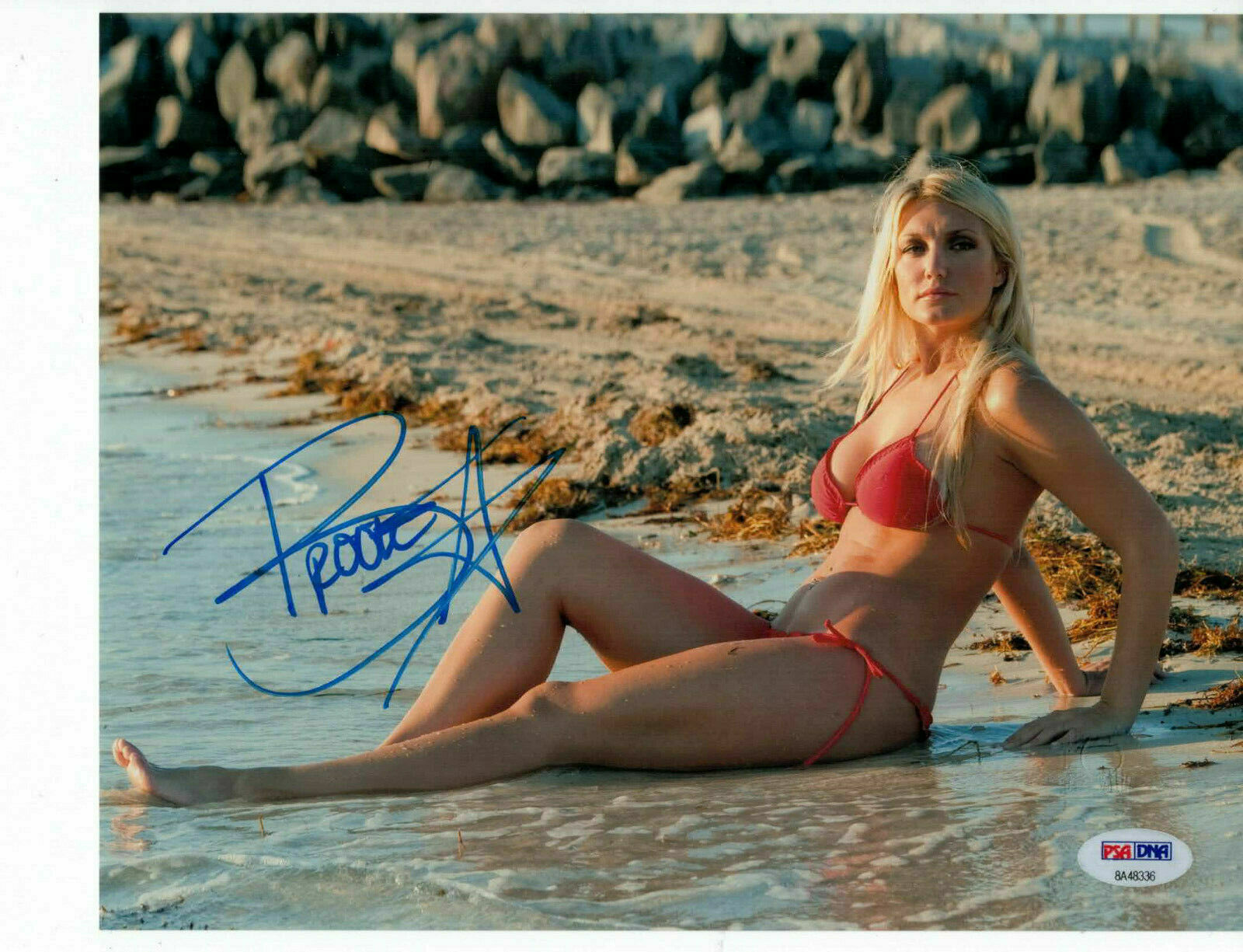 BROOKE HOGAN SIGNED 8X10 Photo Poster painting PSA/DNA CERT AUTO WWE WWF AUTOGRAPH SINGER HULK