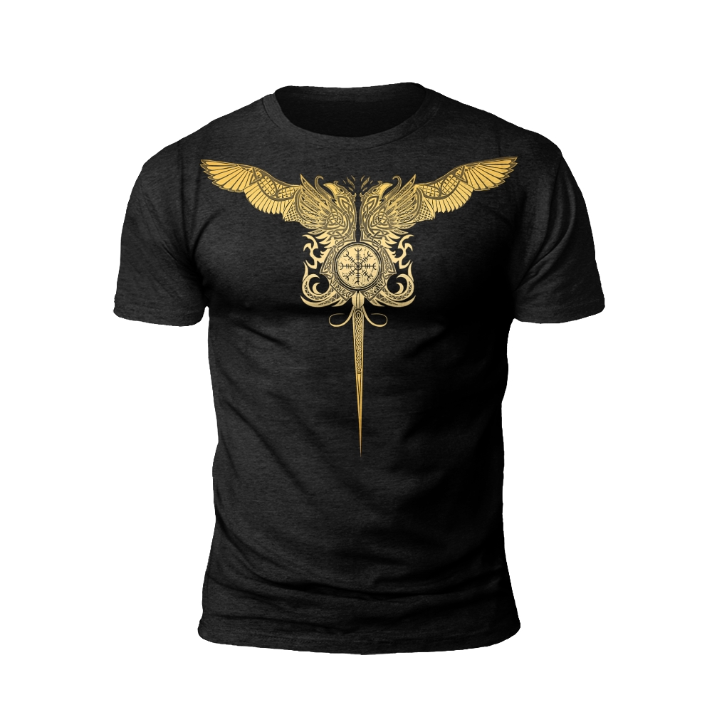 Winged Compass: Nautical Adventure T-Shirt