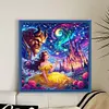 (Multi-Style) Beauty And The Beast-14CT Stamped Cross Stitch 50*50cm/19.69*19.69in