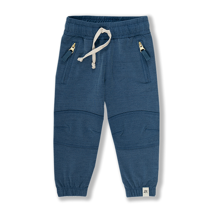 Denim Rugged Knee Joggers