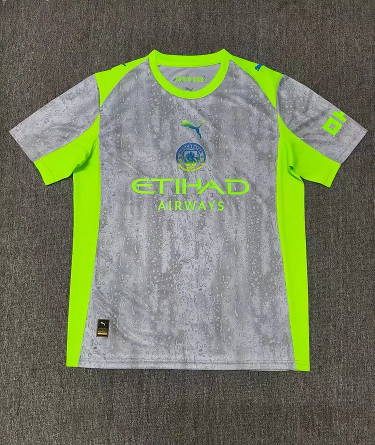 25-26 Manchester City Second Away Football Jersey 1:1 Thailand Quality