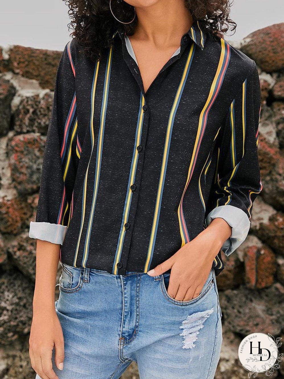 Versatile Stripe Top