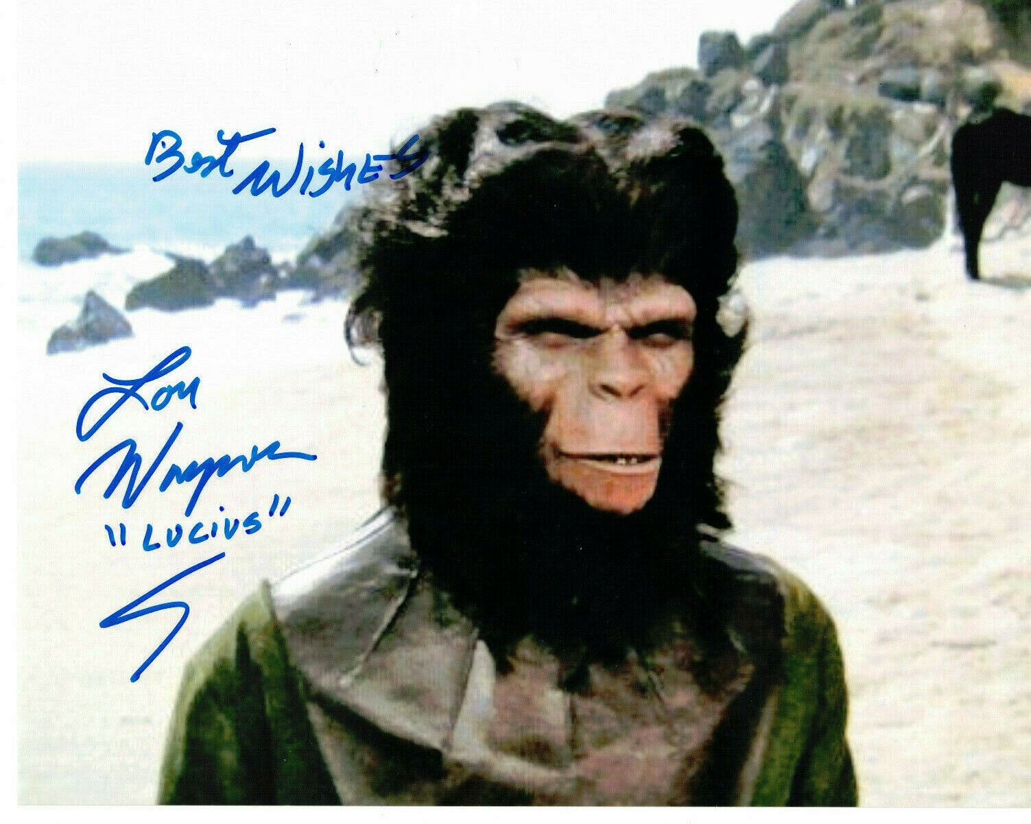 Lou Wagner Authentic Signed 8x10 Photo Poster painting Autograph, Planet of the Apes, Lucius