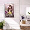 Diamond Painting -DIY Round Drill Cartoon Girl