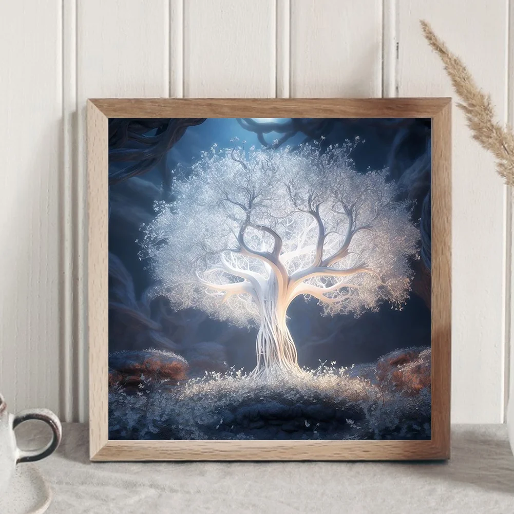 Diamond Painting - Full Round Drill - Life Tree(Canvas|30*30cm)