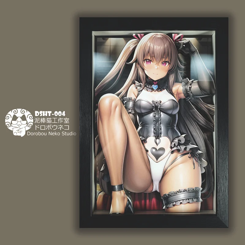 Dorobou Nemo Studio selling Genshin Impact Shenhe 3D Art Painting