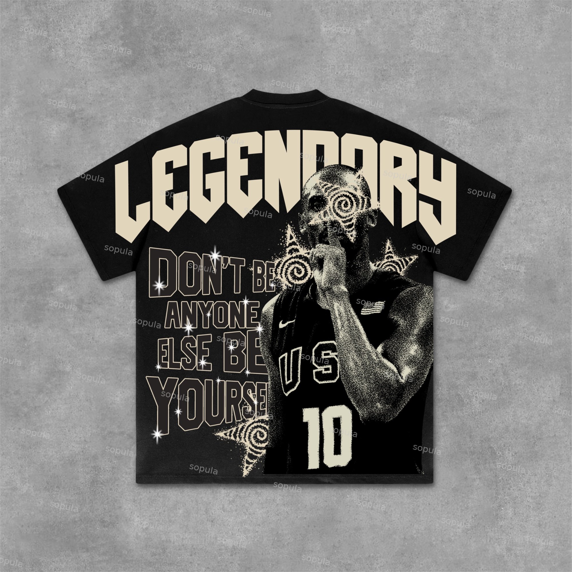 Legendary Star You Just Need To Be Yourself Graphics 100% Cotton T-Shirt - SOPULA