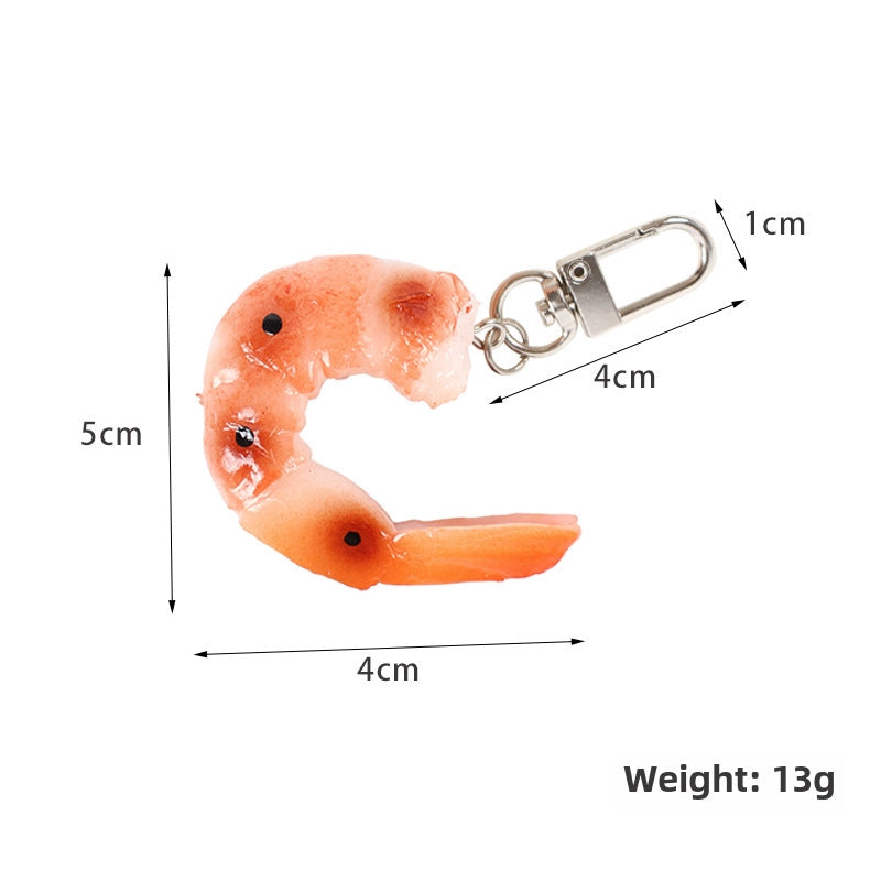 PVC Simulation Shrimp Model Film And Television Shooting Props Restaurant Sample Decoration Fun Simulation Food Shrimp Tail