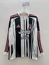 2025/2026 Long Sleeve Juventus Home Soccer Jersey 1:1 Thai Quality