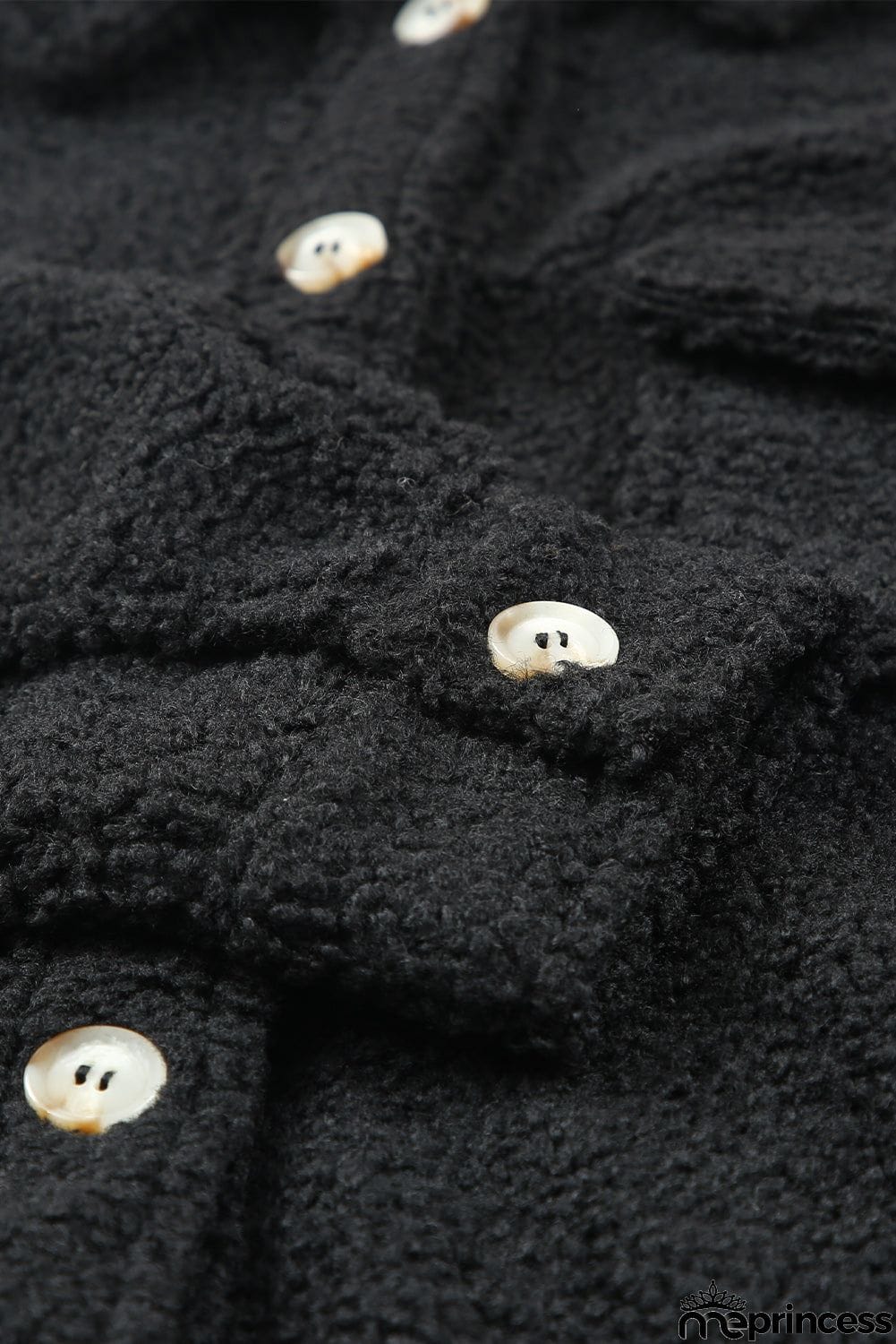 Flap Pockets Button Front Jacket