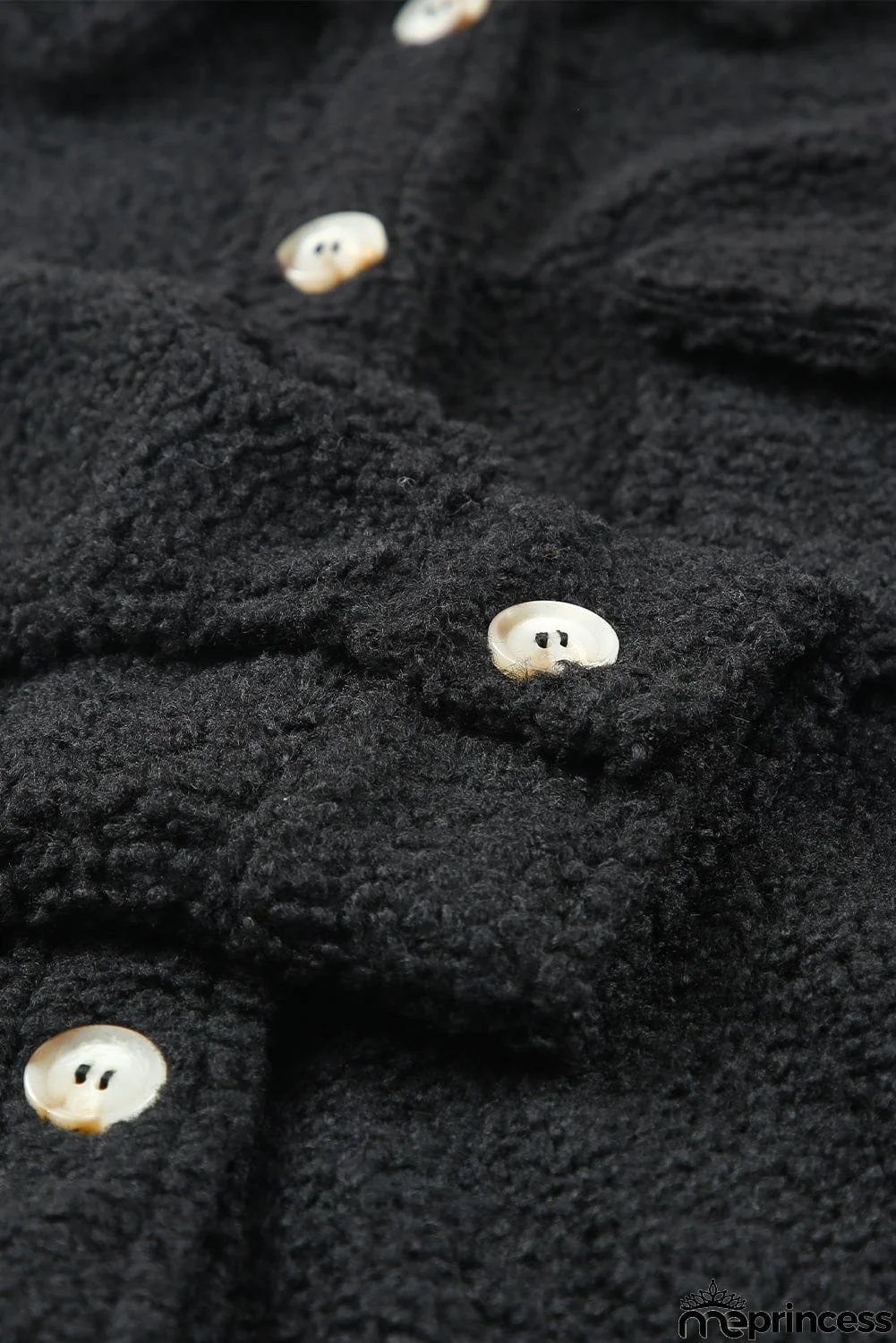 Flap Pockets Button Front Jacket