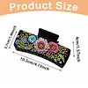 Flowers DIY Diamond Painting Claw Clips for Adults Beginners Diamond Art Western Hair Clips Anti-Slip Design for Women Long Short Hairstyle Jewelry Supplies