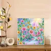 DIY Partial Special Shaped Drill Diamond Painting-Flower