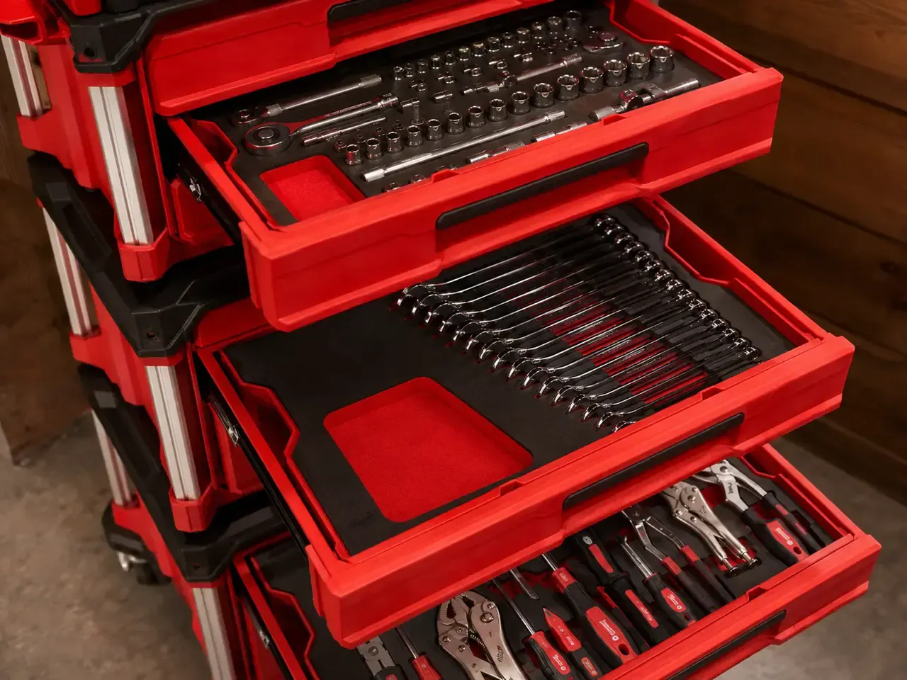 Foam organized hand tools
