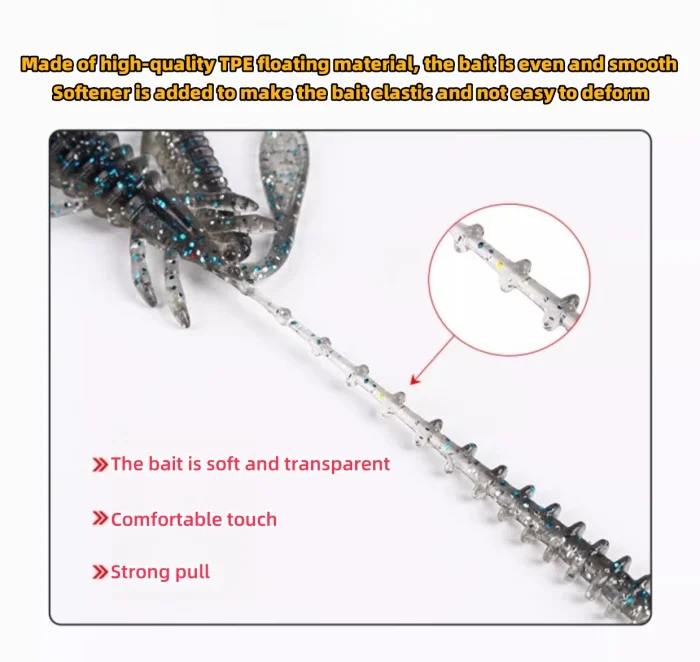 Lure Soft Bait Floating Shrimp