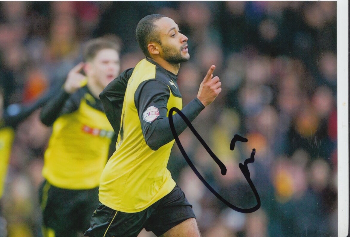 WATFORD HAND SIGNED IKECHI ANYA 6X4 Photo Poster painting 1.