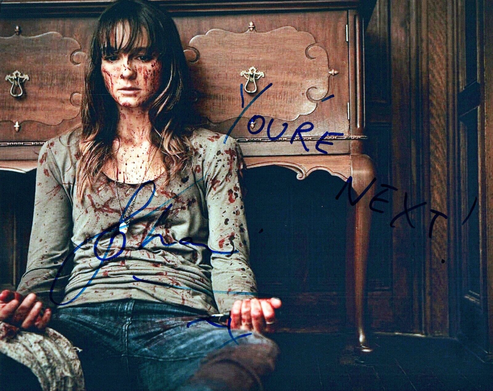 Sharni Vinson You're Next Actress Autographed Signed 8x10 Photo Poster painting COA 2