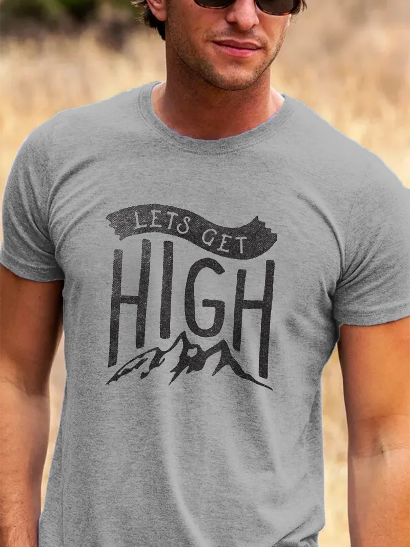 Let's Get High Casual T-Shirt in  mildstyles