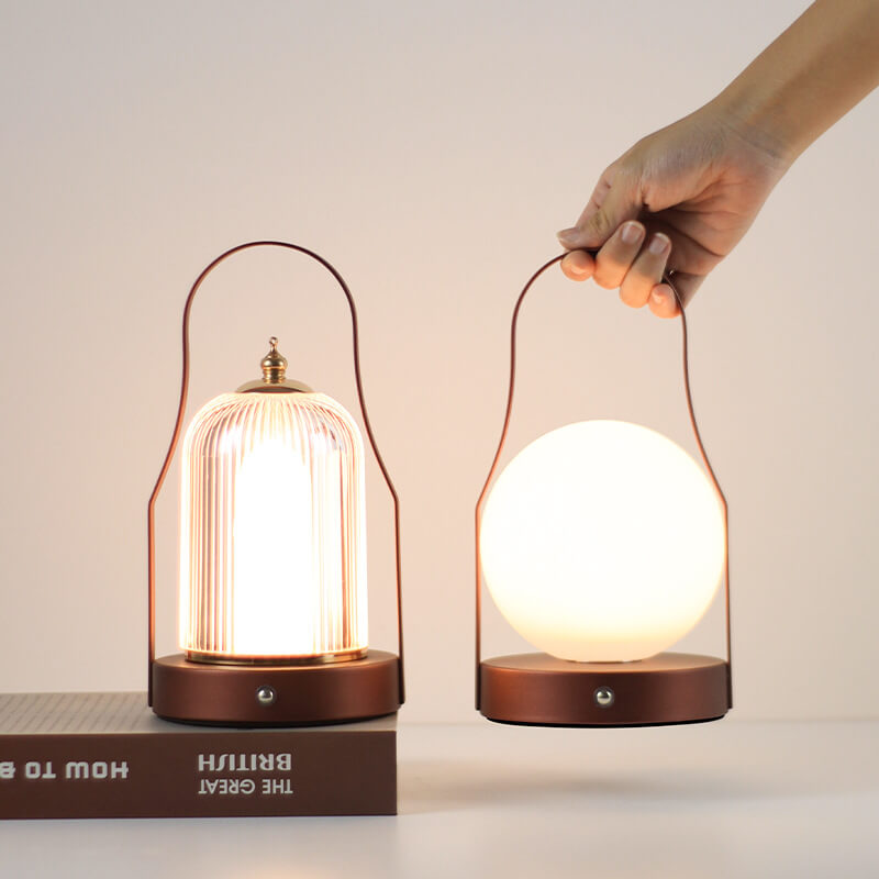 LED Portable Metal Table Lamp