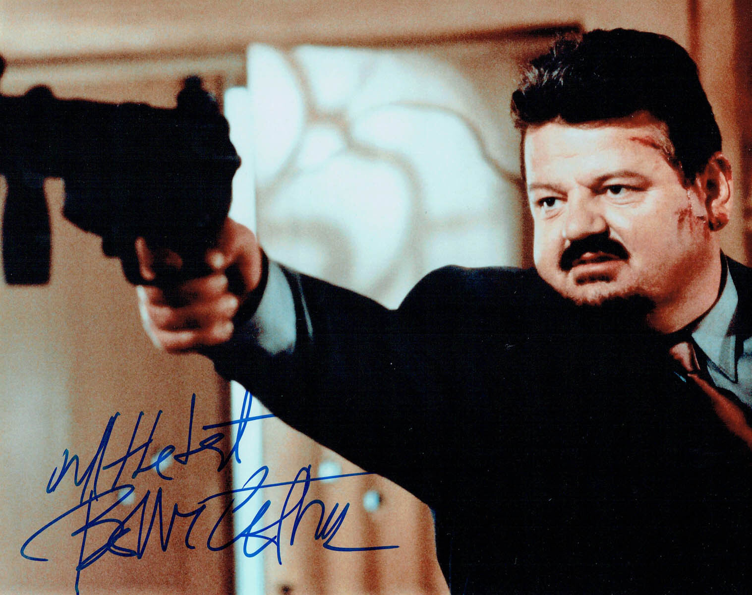 Robbie COLTRANE SIGNED Autograph 10x8 Photo Poster painting AFTAL COA James Bond Cracker Actor