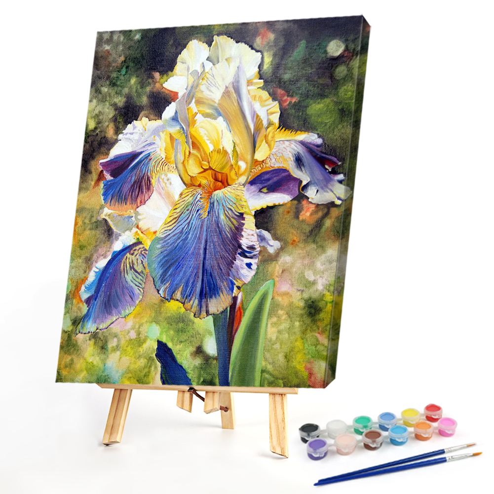 

40*50CM - Paint By Numbers - Flowers, 501 Original