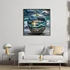Seaside Crystal Apple-Full Round Diamond Painting 40*40CM