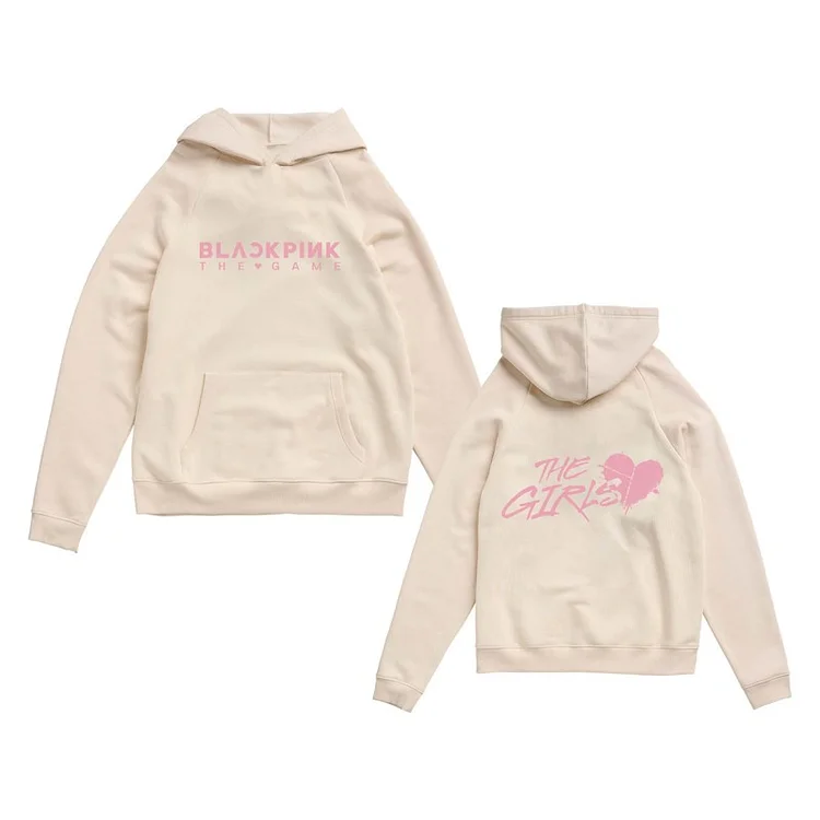 BLACKPINK Digital Single BPTG Ost THE GIRLS Logo Hoodie