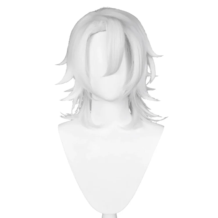 Demon Slayer Uzui Tengen Cosplay Wig Heat Resistant Synthetic Hair Carnival Halloween Party Props