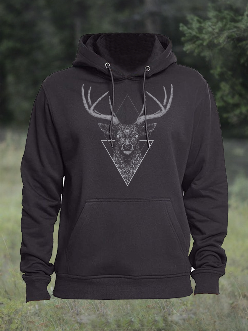 Men's Forest Elk Hoodie
