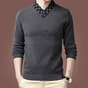 Men's gentleman warm sweater