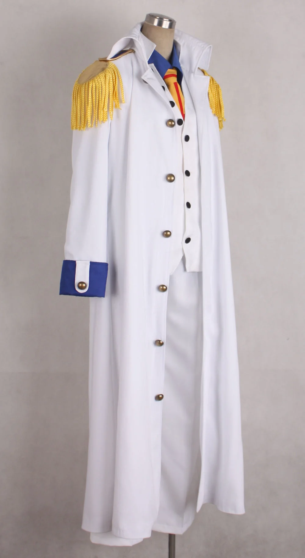 One Piece Aokiji Kuzan Navy Admiral Uniform Cosplay Costume