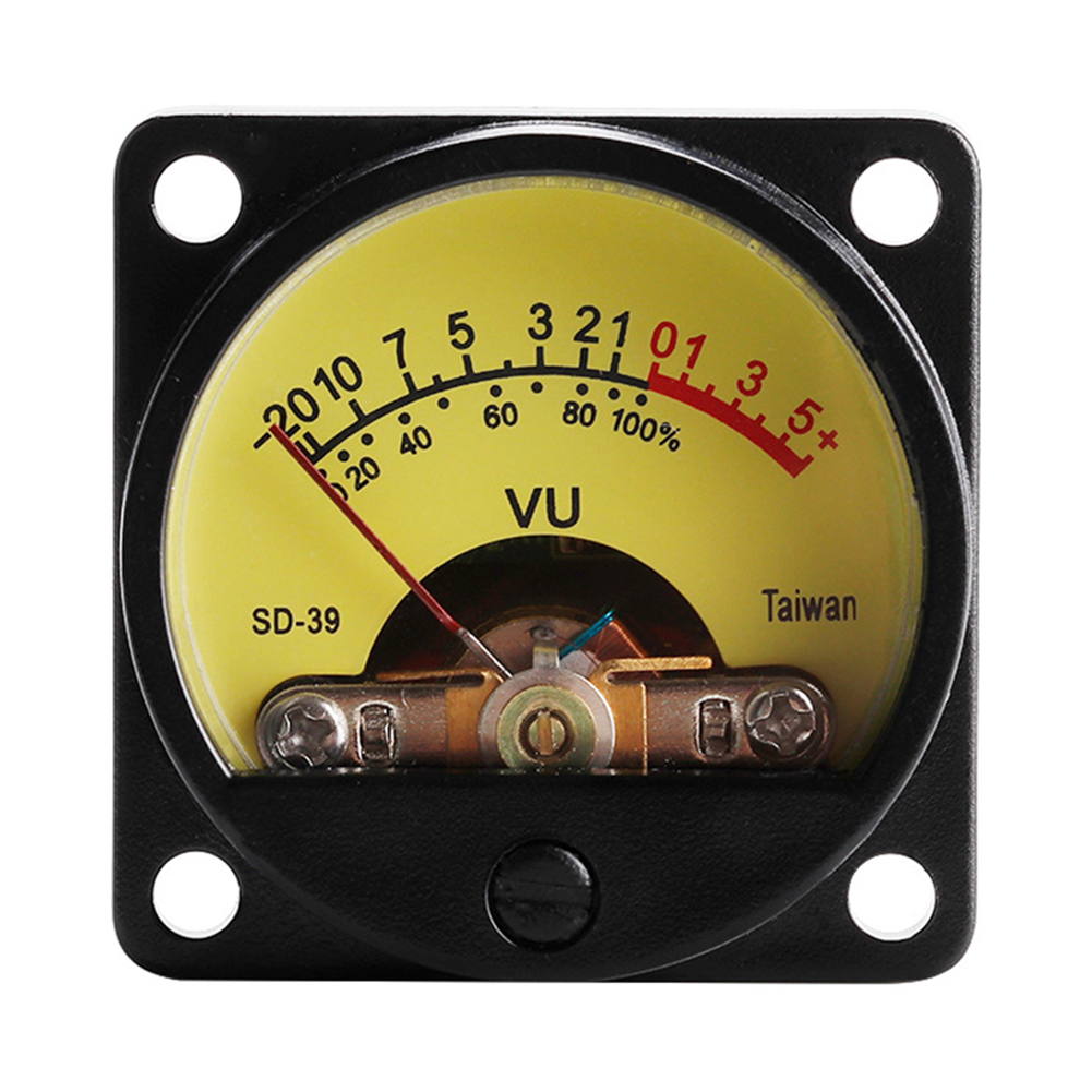 

High-Precision VU DB Level Meter with Backlight Durable Audio Level Meters, 501 Original