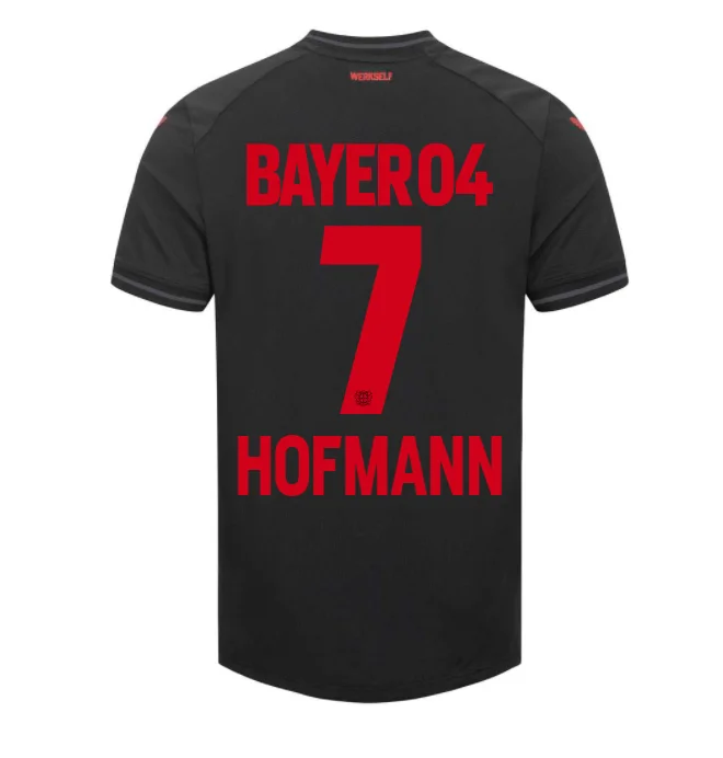 Bayer Leverkusen Jonas Hofmann 7 Home Trikot 2023-2024
