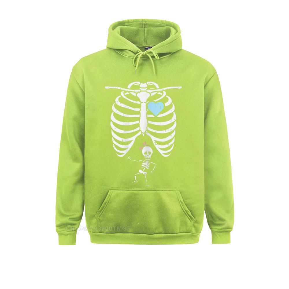 Cotton Tshirt Womens Skeleton Dancing Baby Girl Halloween Pregnancy Announcement Sweatshirts Cool Faddish Hoodies  For Students t -shirt Tee