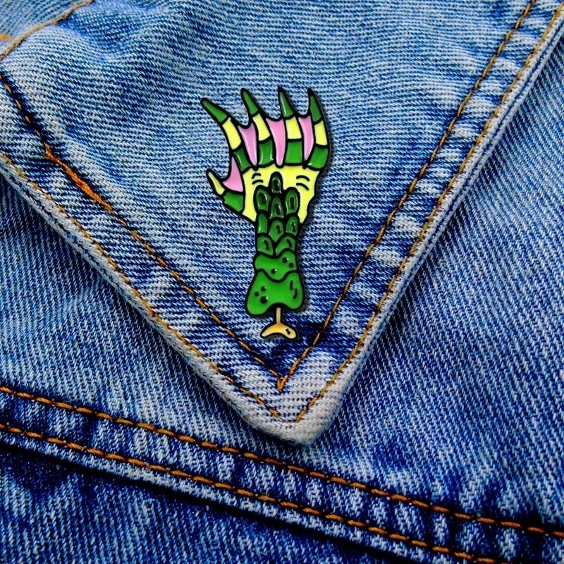 Funny Pin Cartoon Alloy Enamel Women’S Brooches