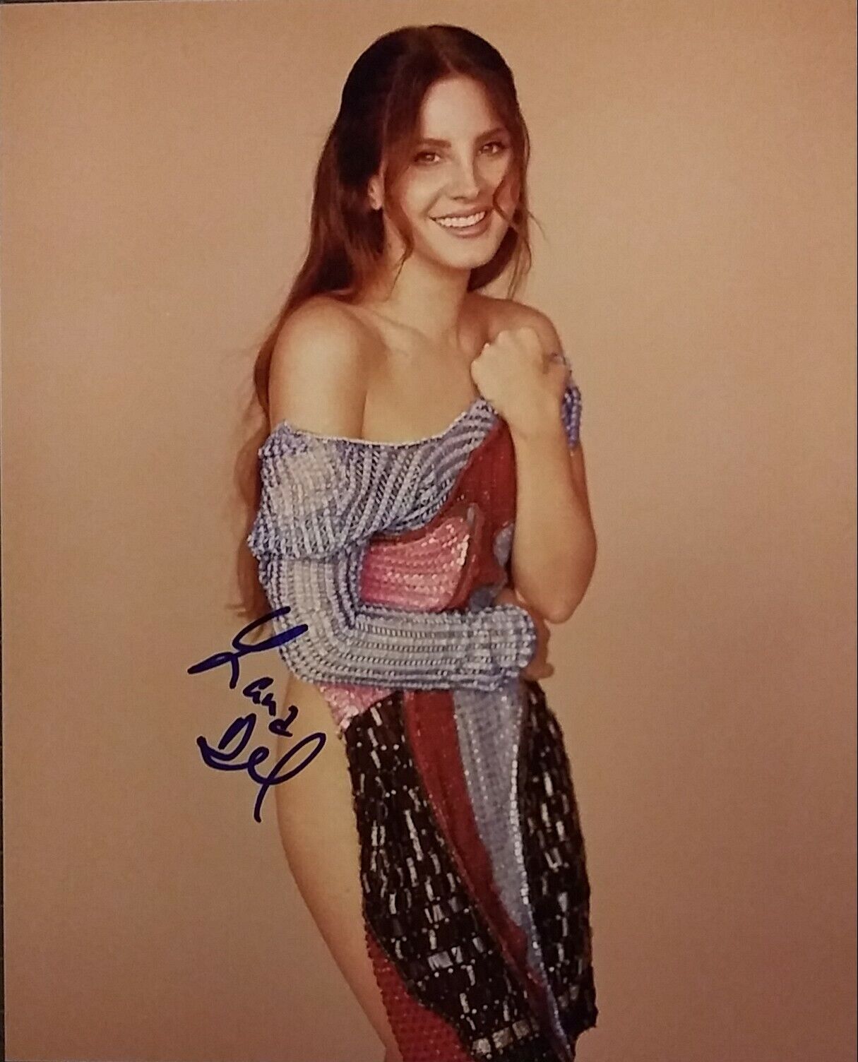 Lana Del Rey signed 8x10