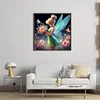 Tinker Bell-Full Embroidery 3 Strands 11CT Stamped Cross Stitch-40*40CM