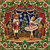Xmas Ballet Framed Special Shape Diamond Painting Kit 25x25cm