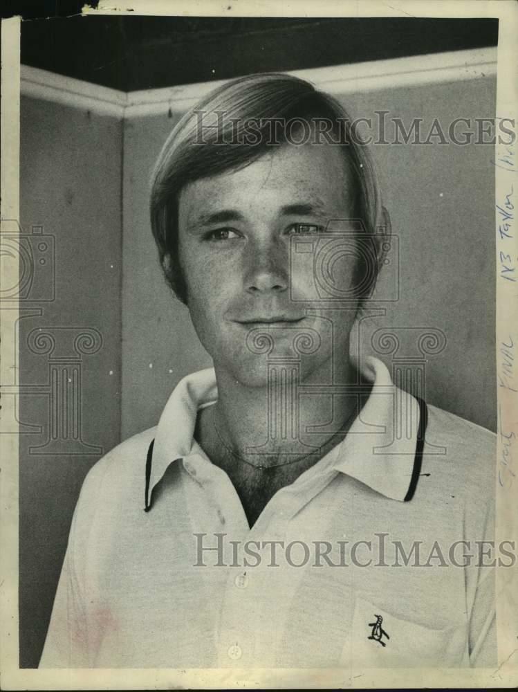 Press Photo Poster painting Johnny Taylor, Assistant Golf Pro, Albany Country Club, New York