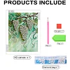 Diamond Painting-DIY Special Shaped Drill Pearl Painting Grapes(35x45cm)