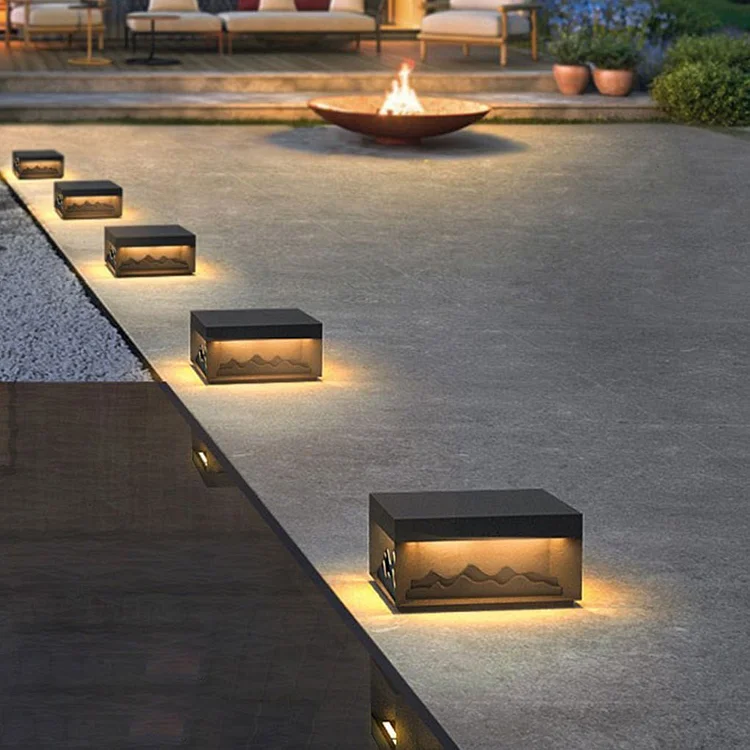 Outdoor Energy-saving Waterproof Garden Lamp Post Lamp Landscape Lighting - Appledas