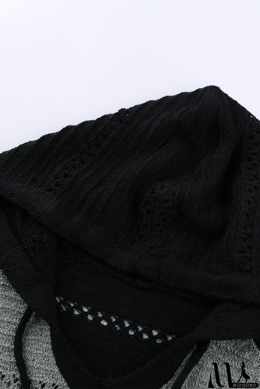 MidiSono - Classic Beach Bonfire Knitted Hoodie