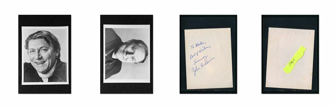 John Cullum - Signed Autograph and Headshot Photo Poster painting set - Northern Exposure