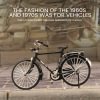 51 PCS DIY Retro Bicycle Model Ornament For Kids