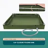 Portable Shower Pan with Drain Hose Foldable Shower Base for Indoor and Outdoor