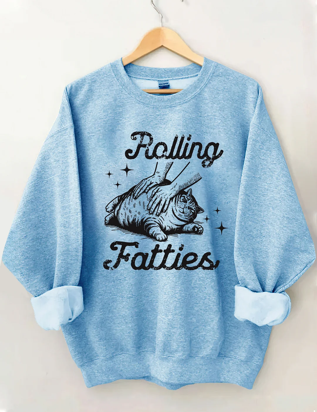 Rolling Fatties Cat Sweatshirt
