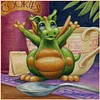 (US Local)Dragon-14CT Stamped Cross Stitch Kit(50x50cm)