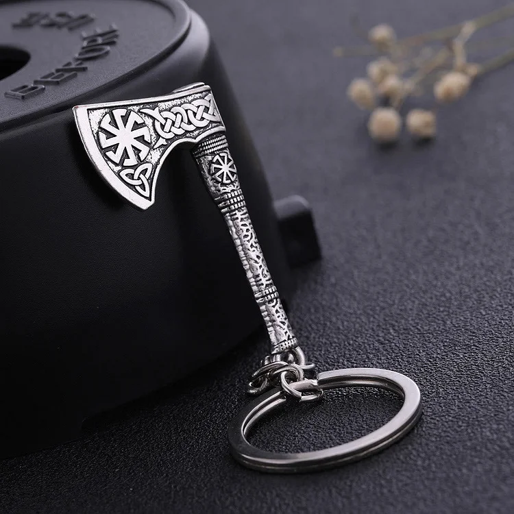 Coutureaura Viking Axe Accessory Keychain
